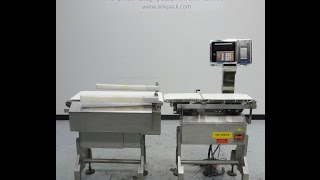 Used- Ishida DACS-V-012-SB/WP-1 Belt Checkweigher - stock # 71081009 Used- Ishida DACS-V-012-SB/WP-1 Belt Checkweigher - stock # 71081009