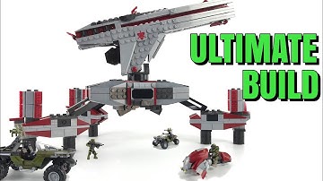 Halo Infinite Mega Construx Ultimate Banished AA Gun.