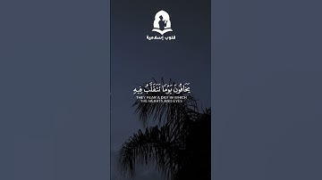 سورة النور - الآيات 37-38 | ماهر المعيقلي 💜 #قران_كريم #قرآن #ارح_قلبك