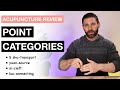 Point categories part 1  acupuncture channels and points