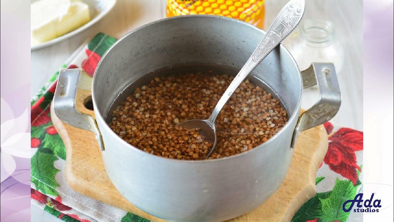 Как сварить вкусную гречневую кашу на воде