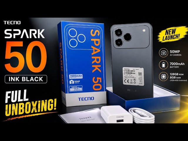 New Tecno Spark 50 128 GB Bronze