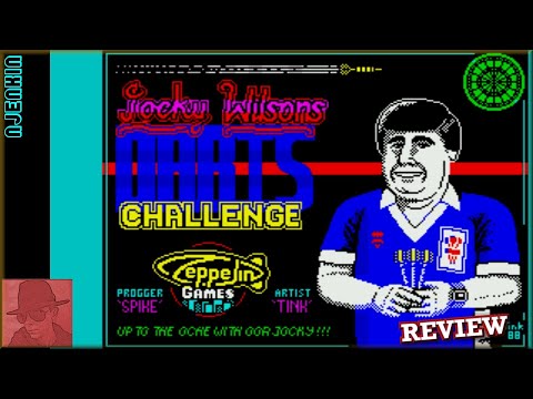 Jocky Wilson's Darts Challenge - on the ZX Spectrum 48K !! with Commentary