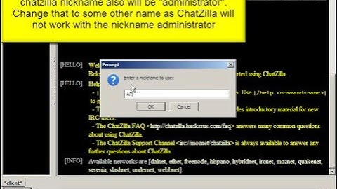 Connect to IRC Using ChatZilla