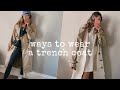 TREND EDIT: Styling a Trench Coat for Spring // Gemma Talbot