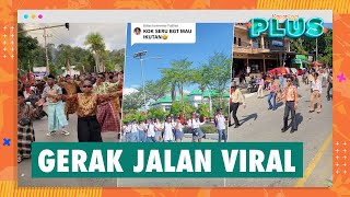 Gerak Jalan Di Kolaka Yang Viral, Kreatif Sampai Menarik Perhatian Fuji