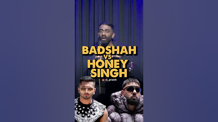 Badshah vs Honey Singh | Pranit More | #standup #badahah #honeysingh #rjpranit