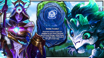 DOUBLE TROUBLE SHAPESHIFTERS FLEX | Teamfight Tactics Set 7.5