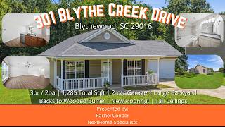 **1-story Home** | 301 Blythe Creek Dr - Virtual Tour