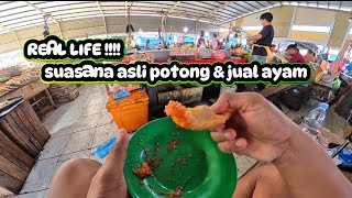 Download Lagu Suasana Asli Potong \u0026 Jual Ayam MP3