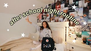 my after school night routine!