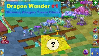 Merge Dragons! Wonder #1 - GLOWING Dragon Tree Chain!