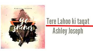 Vignette de la vidéo "Tere Lahoo ki Taqat || Ashley Joseph || New Hindi Christian Song"