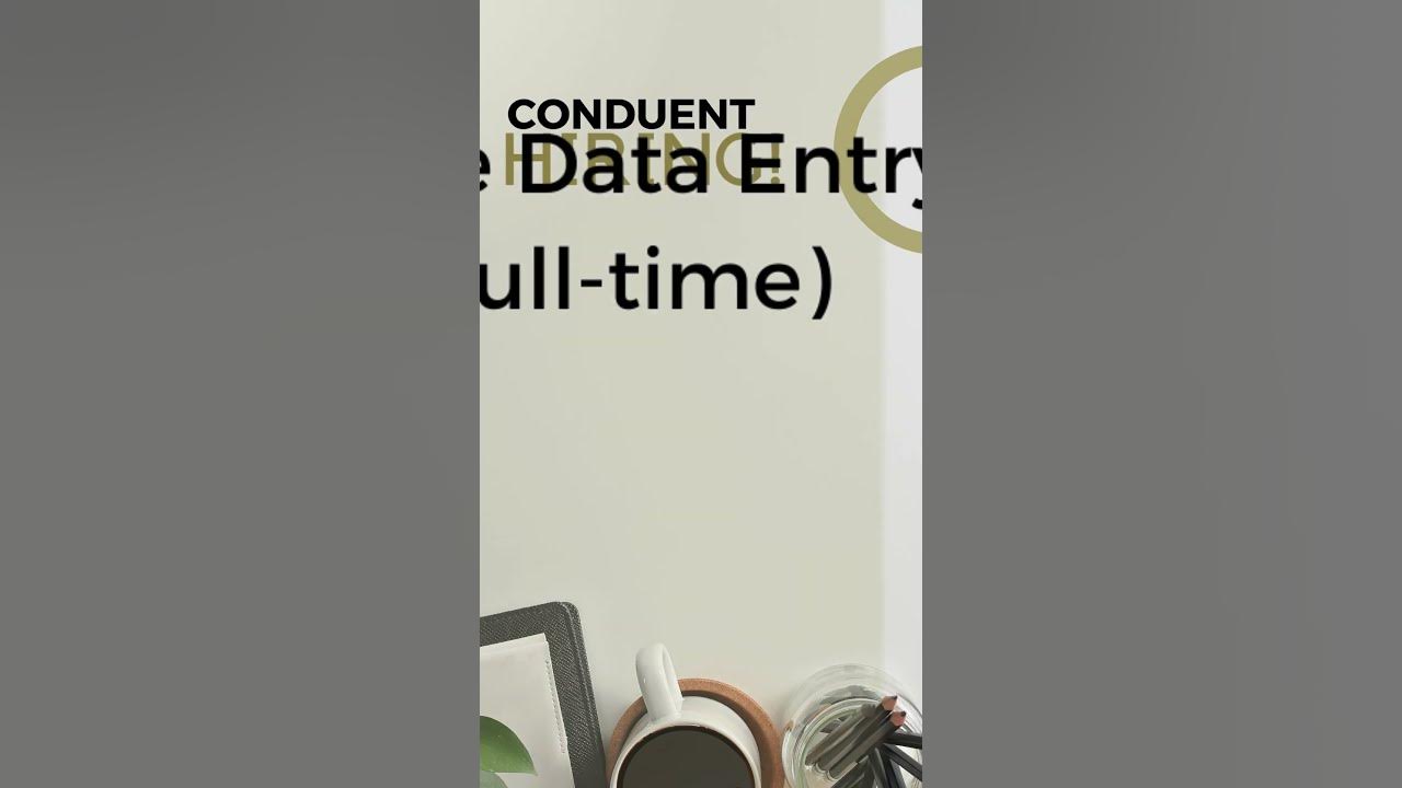 Conduent is hiring remote data entry job 15 hr apply now 