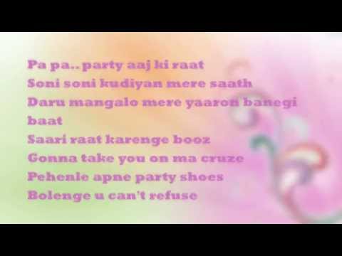 Party On My Mind Lyrics