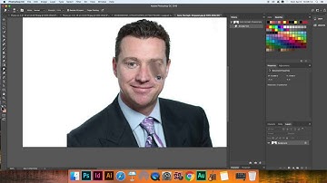 The smudge tool in Adobe Photoshop