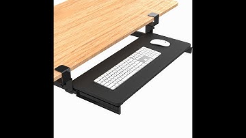 SUBHTOH C-Clamp keyboard tray assembly video