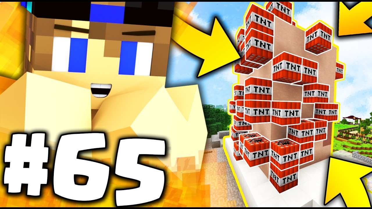 FACCIAMO ESPLODERE CON LA TNT TUTTO !!! - VANILLA | Minecraft ITA #65 ...