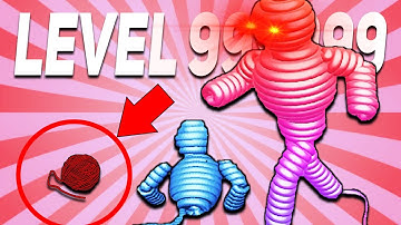 MAX LEVEL in Rope-Man Run!