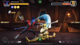 Gameplay Testing Out Nightcrawler Mcoc