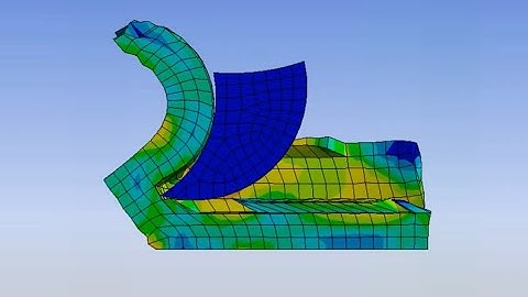 Explicit Dynamics Simulation of Cutting Process using Ansys Workbench || Finite Element Analysis
