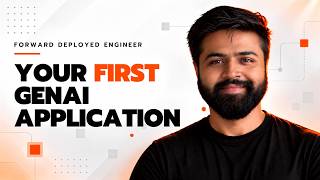 Integrating LLM with Your Application | LLM to GenAI Application | FDE Full Course #3 screenshot 4