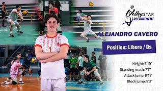 Alejandro Cavero | Volleyball recruiting video | Libero/Defensive Specialist