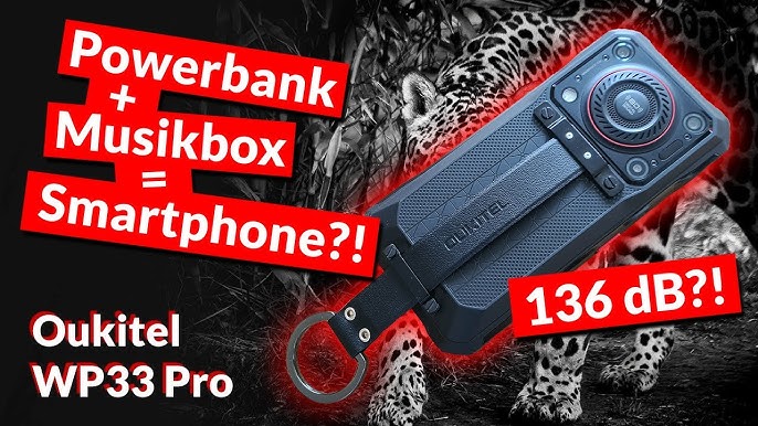 Oukitel WP33 Pro: Speaker and Power Bank in a single device!! ️ 😱 