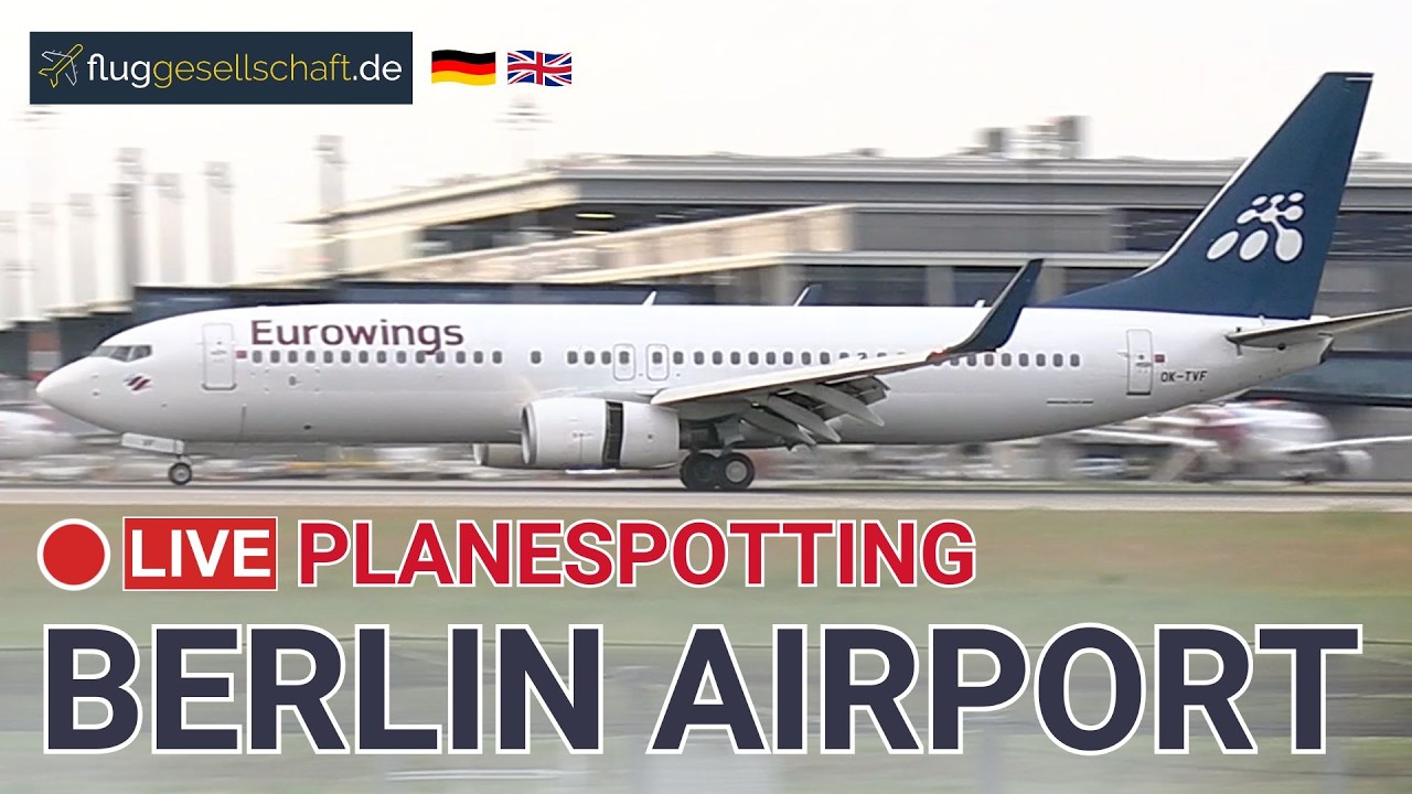 Early-BERly Airport LIVE 🐻 Flughafen Berlin | Dienstag 10. März 2026 mit Thomas