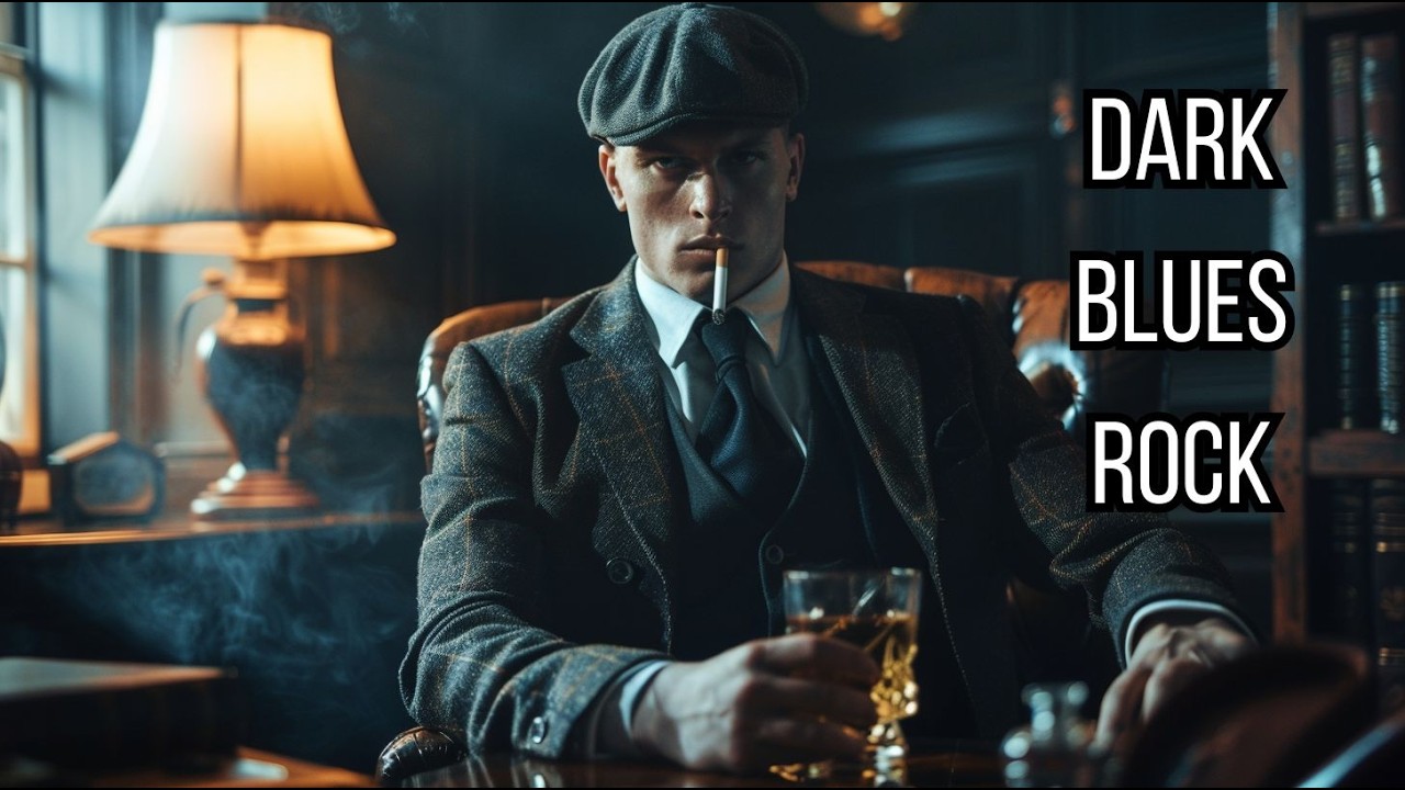 Midnight Dark Blues Rock 🥃 | Peaky Blinders Gentleman Blues Playlist