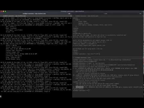 xdp bpf docker ingree demo - drop all TCP