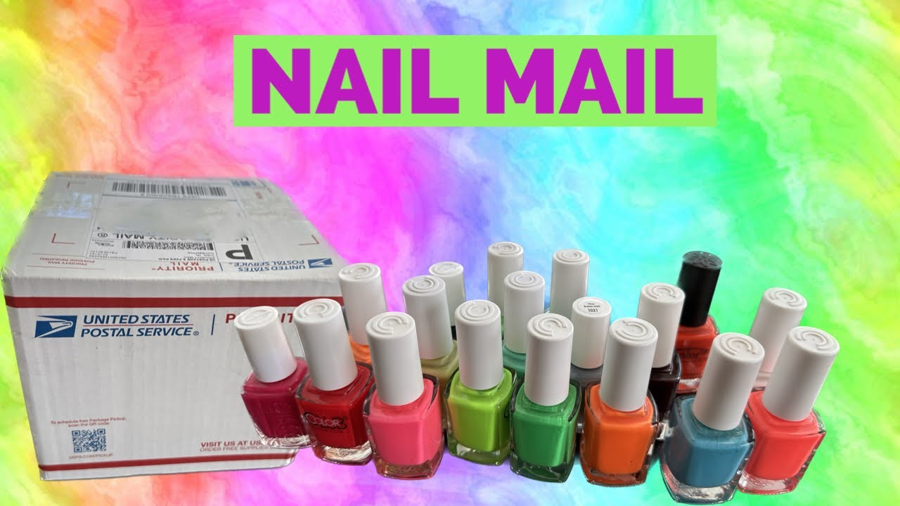 Neons! Nail polish haul unboxing