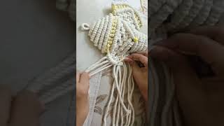 Macrame elephant head ear || Macrame animals || Wall hanging #youtube #trending