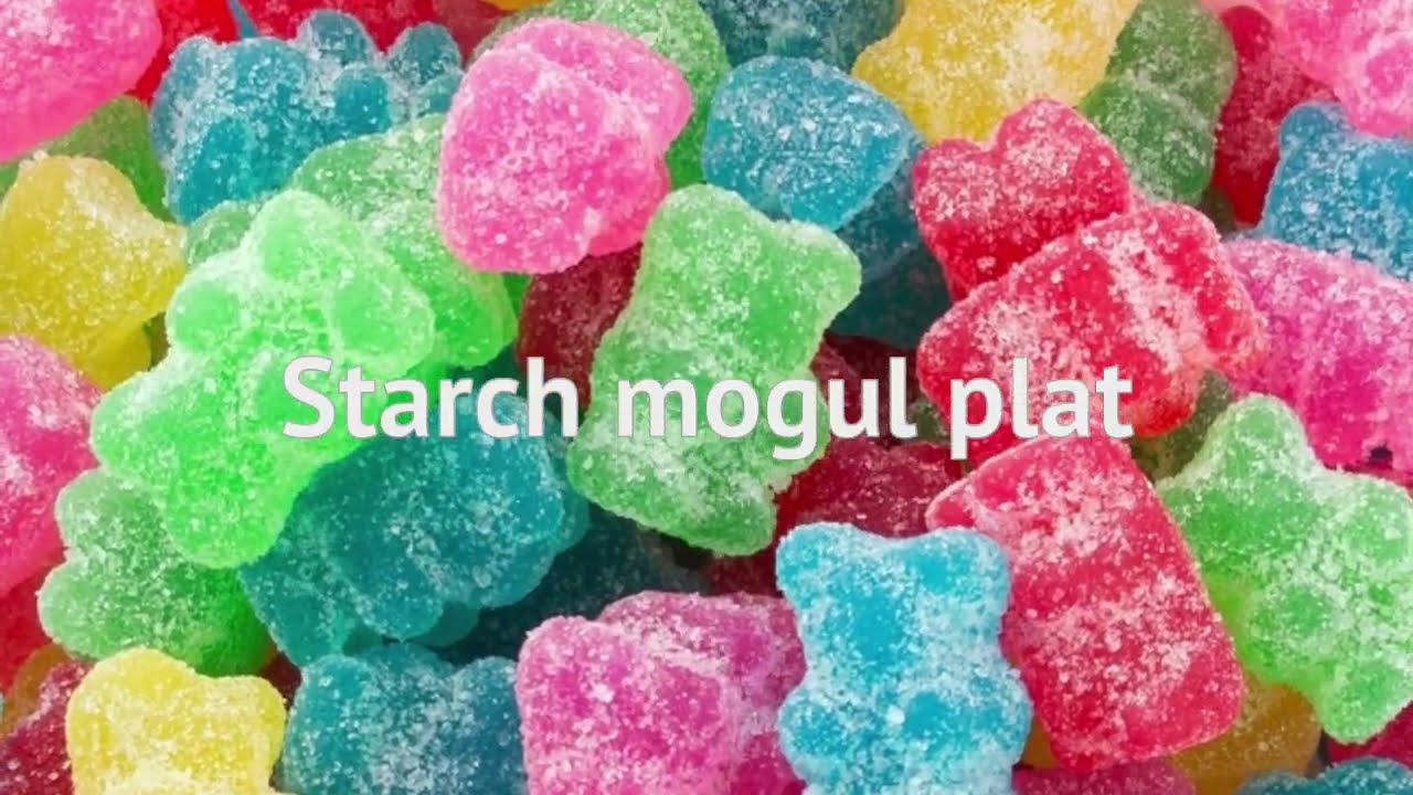 starch mould gummy jelly candy production line_SINOFUDE
