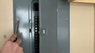 MidwestDIY - Installing and Wiring a 40amp Breaker for a Generator in a Square D QO panel