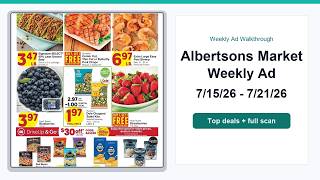 Albertsons Market Weekly Ad (7/15/26 - 7/21/26) Best Deals screenshot 5