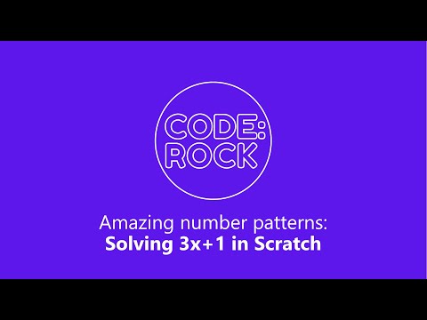 Amazing number patterns: Solving 3x+1 in Scratch
