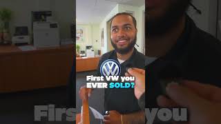 What was the first VW you ever sold? 👀 Our team spills the details.