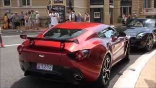 Aston Martin Zagato in Monaco - Walk around & Start up !!! Aston Martin Zagato in Monaco - Walk around & Start up !!!
