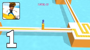 Stack Rail - Gameplay Walkthrough Part 1 All Levels 1-20 New Games (Android, iOS)