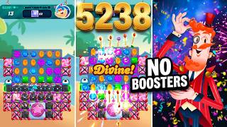 Candy Crush Saga Level 5238 (new version)  | No Boosters