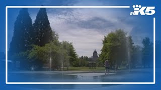 Record high temps broken in Olympia for second straight day