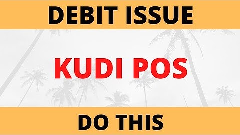 How to log debit error on NOMBA (KUDI) app (dispense error for quick reversal)