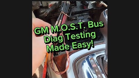 GM M.O.S.T. Bus Testing Made Simple!