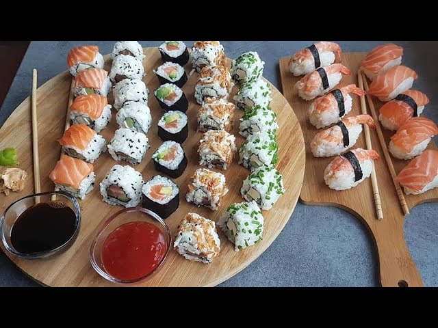 Kit complet sushi maki 4 personnes - Oishiya