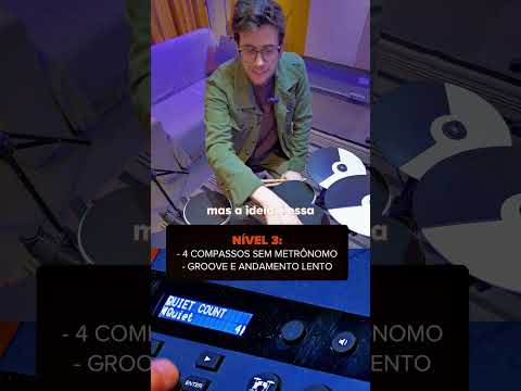 Será que dá pra estudar com o Quiet Count da TD-02K?
