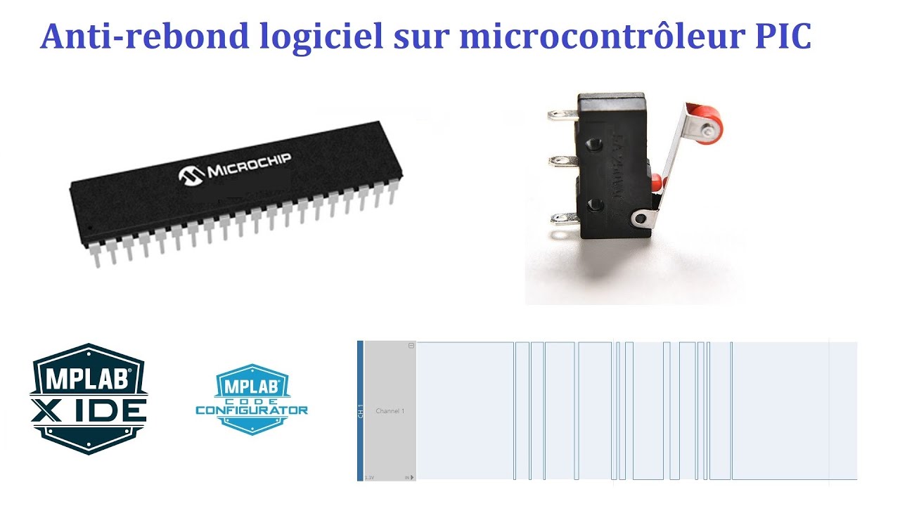Anti-rebond logiciel sur microcontrôleur PIC