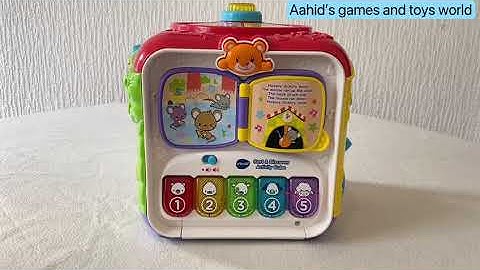 Vtech Sort & Discover Baby Activity Cube Activity centre #babytoy #Activity #toddleractivities