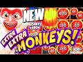 🚨NEW ULTIMATE FIRE LINK UFL EXTRA EXTRA MONKEYS BIG WIN SLOT MACHINE LAS VEGAS CASINO EL CORTEZ OMG