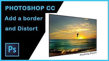 Photoshop CC | Add a Border to your image